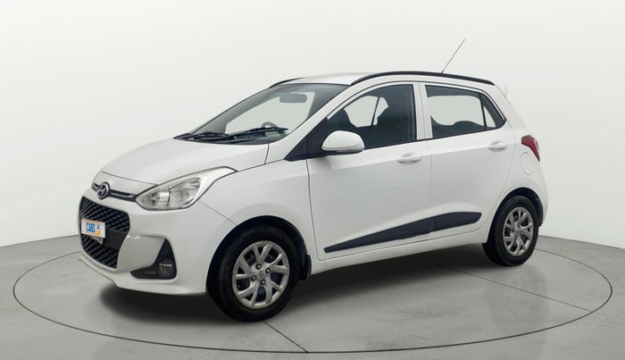 2019 Hyundai Grand i10 SPORTZ 1.2 KAPPA VTVT, Petrol, Manual, 95,881 km, Left Front Diagonal