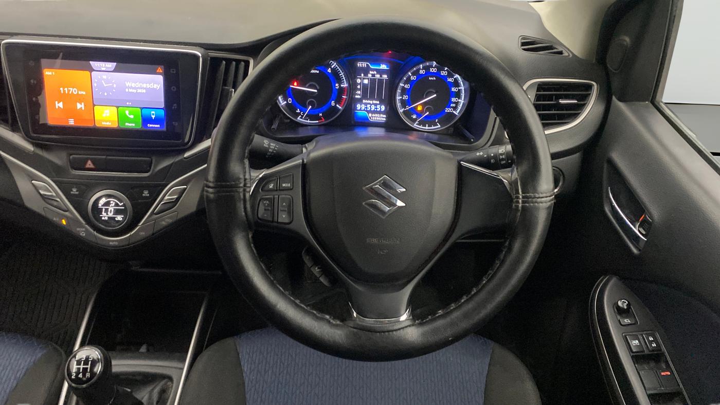 2019 Maruti Baleno ZETA DIESEL 1.3, Diesel, Manual, 1,23,468 km, Steering Wheel Close Up
