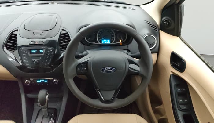 2017 Ford Figo Aspire TITANIUM 1.5 PETROL AT, Petrol, Automatic, 60,775 km, Steering Wheel Close Up