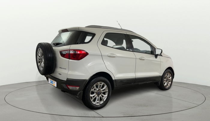 2014 Ford Ecosport TITANIUM 1.0L ECOBOOST, Petrol, Manual, 1,42,995 km, Right Back Diagonal