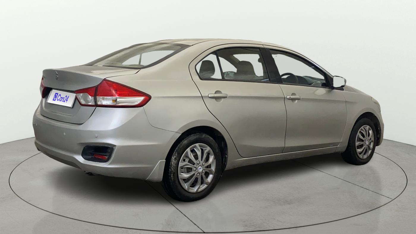 2018 Maruti Ciaz DELTA 1.4 MT PETROL, CNG, Manual, 72,427 km, Right Back Diagonal