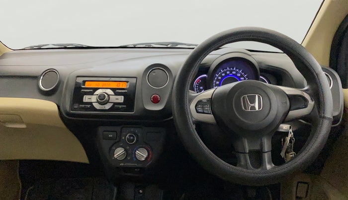 2014 Honda Amaze 1.2L I-VTEC S, Petrol, Manual, 71,263 km, Steering Wheel Close Up