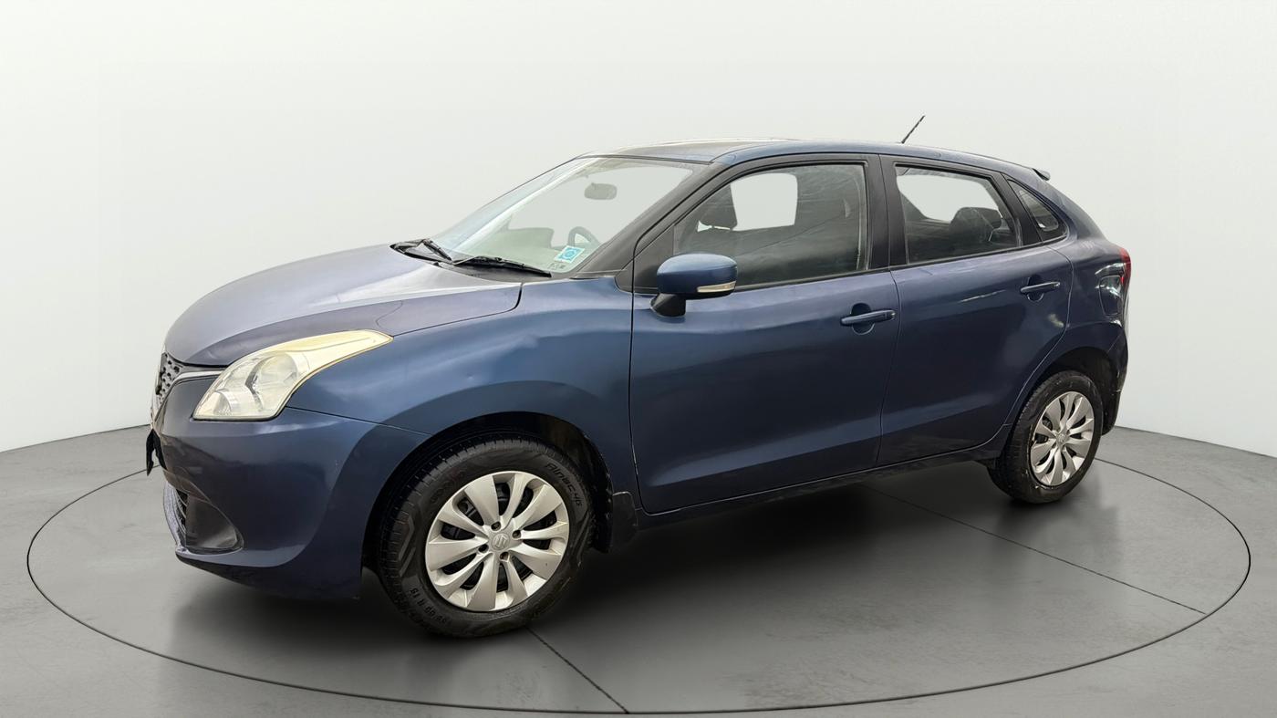 2017 Maruti Baleno DELTA PETROL 1.2, Petrol, Manual, 65,381 km, Left Front Diagonal