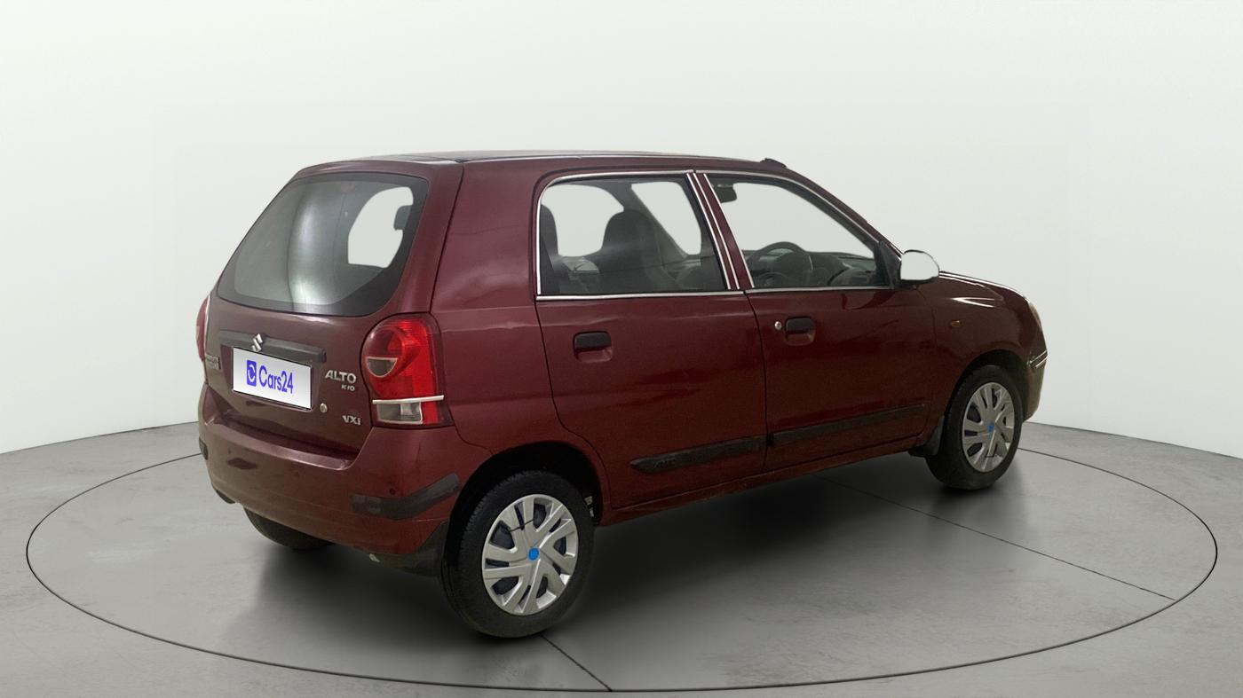 2014 Maruti Alto K10 VXI, Petrol, Manual, 24,398 km, Right Back Diagonal