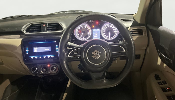 2022 Maruti Dzire VXI AMT, Petrol, Automatic, 69,440 km, Steering Wheel Close Up