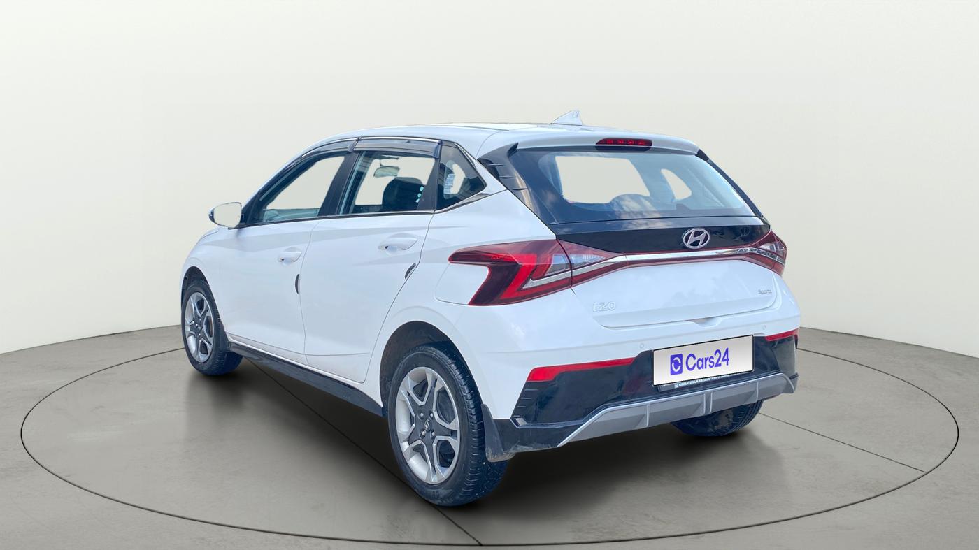 2025 Hyundai NEW I20 SPORTZ 1.2 IVT, Petrol, Automatic, 10,261 km, Left Back Diagonal