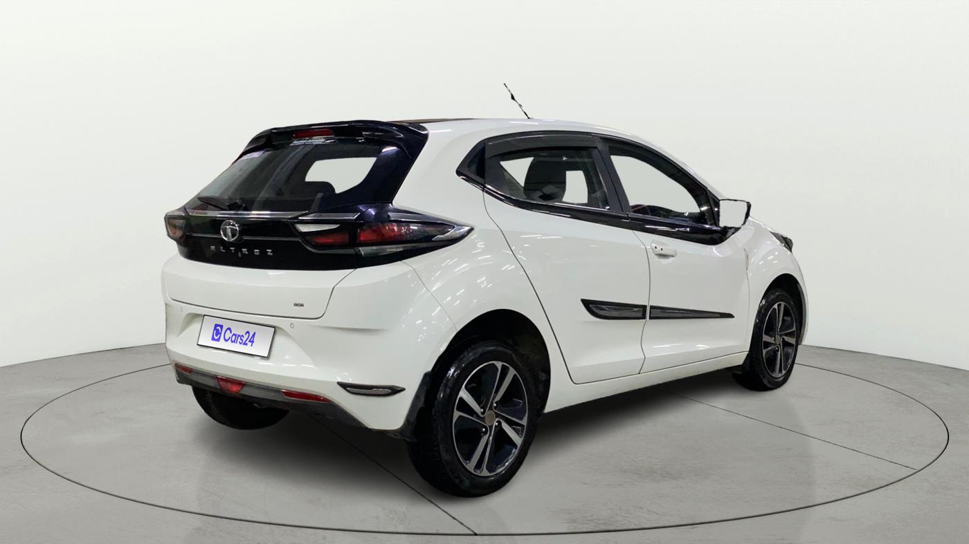 2023 Tata ALTROZ XZA PLUS, Petrol, Automatic, 11,586 km, Right Back Diagonal