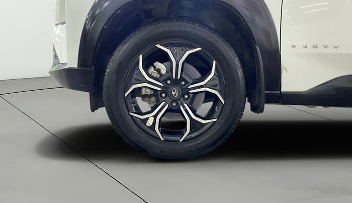 2025 Tata Curvv Creative 1.2 Petrol 7DCA, Petrol, Automatic, 12,474 km, Left Front Wheel