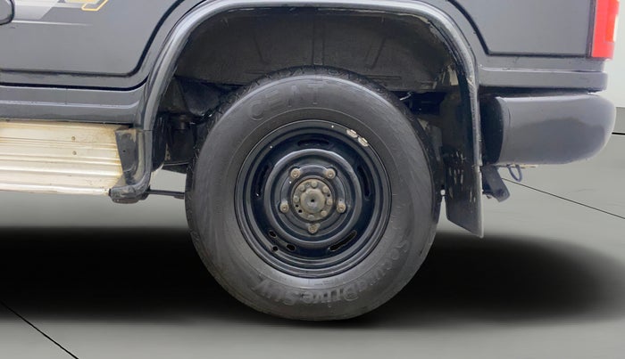 2012 Mahindra Bolero ZLX BS IV, Diesel, Manual, 1,07,666 km, Left Rear Wheel