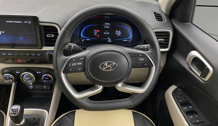 2024 Hyundai VENUE SX 1.2 PETROL, Petrol, Manual, 7,699 km, Steering Wheel Close Up