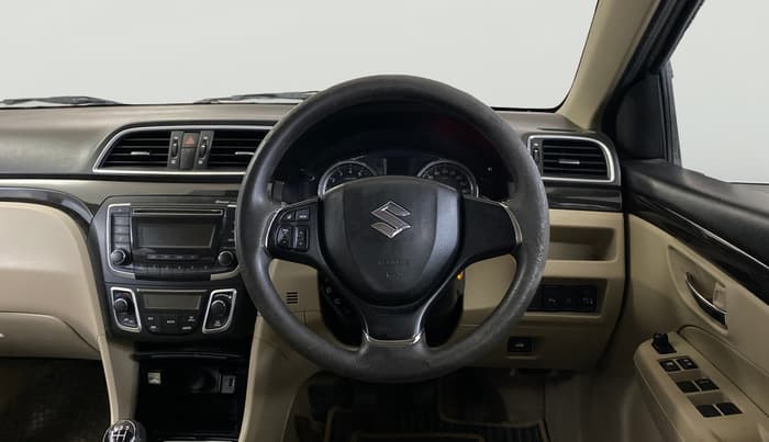 2016 Maruti Ciaz VXI+, Petrol, Manual, 1,10,428 km, Steering Wheel Close Up
