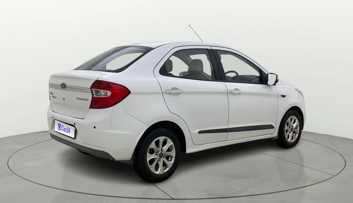 2018 Ford Figo Aspire TITANIUM 1.2 PETROL, CNG, Manual, 44,366 km, Right Back Diagonal