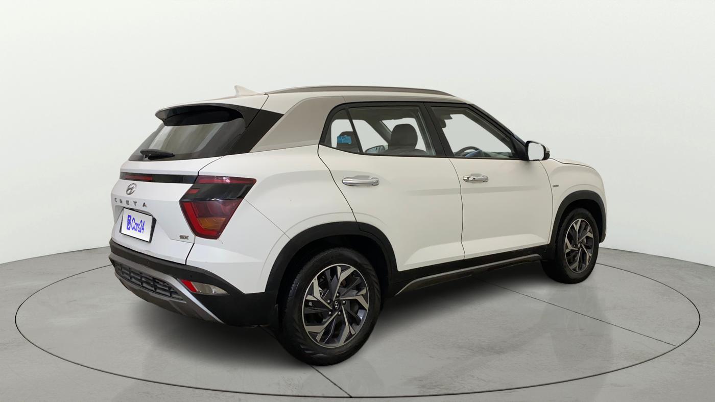 2023 Hyundai Creta SX (O) IVT 1.5 PETROL, Petrol, Automatic, 73,082 km, Right Back Diagonal