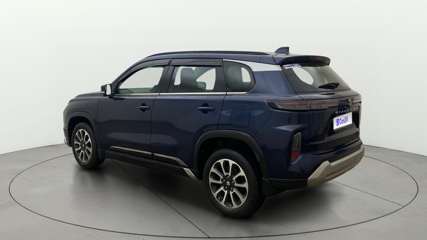 2022 Maruti Grand Vitara ALPHA SMART HYBRID AT, Petrol, Automatic, 91,661 km, Left Back Diagonal