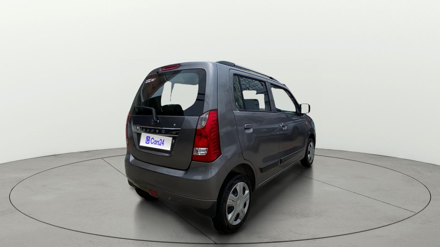 2014 Maruti Wagon R 1.0 VXI, Petrol, Manual, 85,423 km, Right Back Diagonal