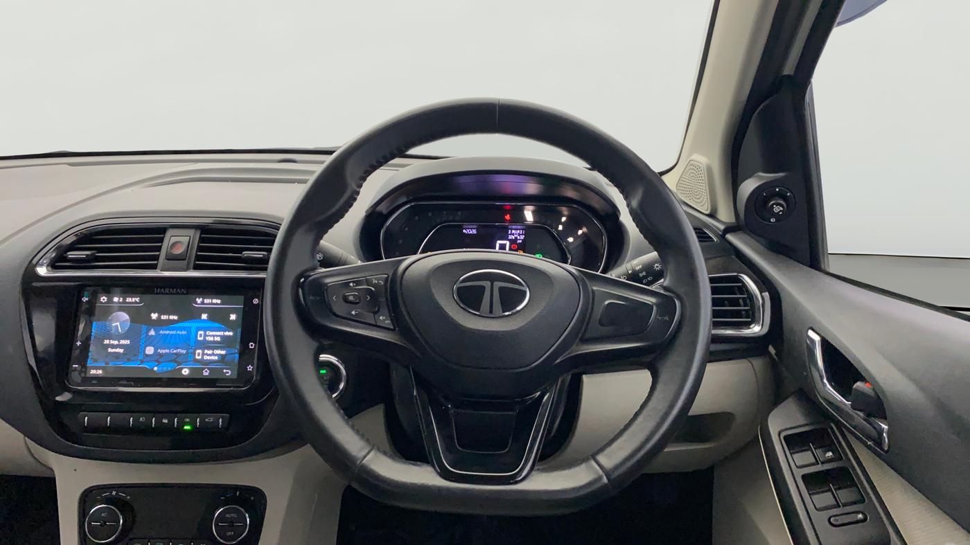 2024 Tata TIGOR XZA Plus iCNG , CNG, Automatic, 26,268 km, Steering Wheel Close Up