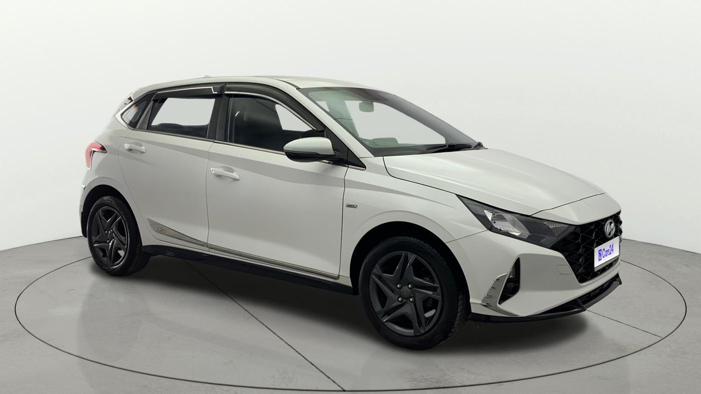 2021 Hyundai NEW I20 SPORTZ 1.0T GDI IMT, Petrol, Manual, 10,656 km, Right Front Diagonal