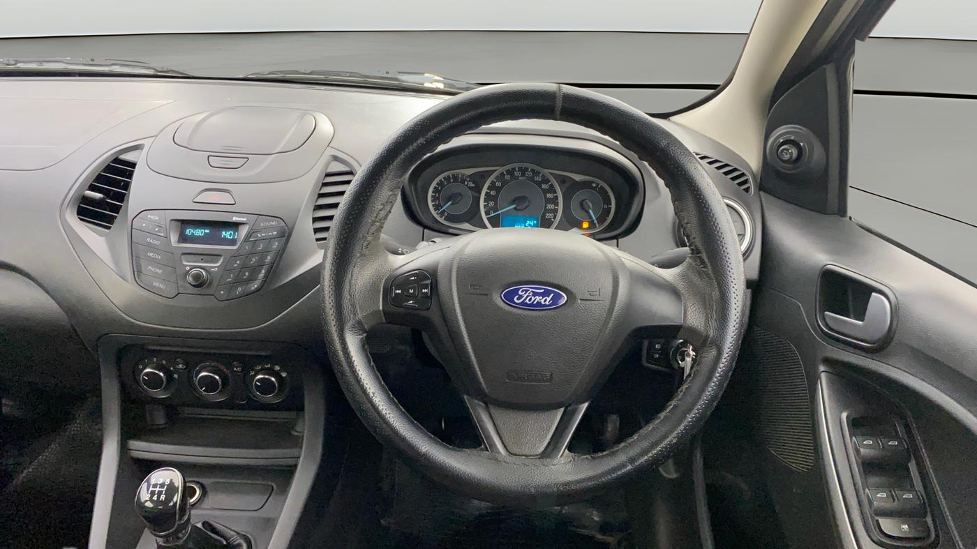 2018 Ford New Figo TREND 1.2 PETROL, Petrol, Manual, 96,187 km, Steering Wheel Close Up