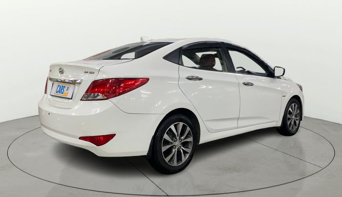 2017 Hyundai Verna 1.6 CRDI SX, Diesel, Manual, 1,00,677 km, Right Back Diagonal