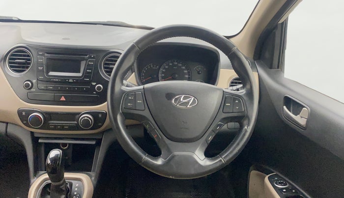 2015 Hyundai Xcent SX AT 1.2 (O), Petrol, Automatic, 89,931 km, Steering Wheel Close Up