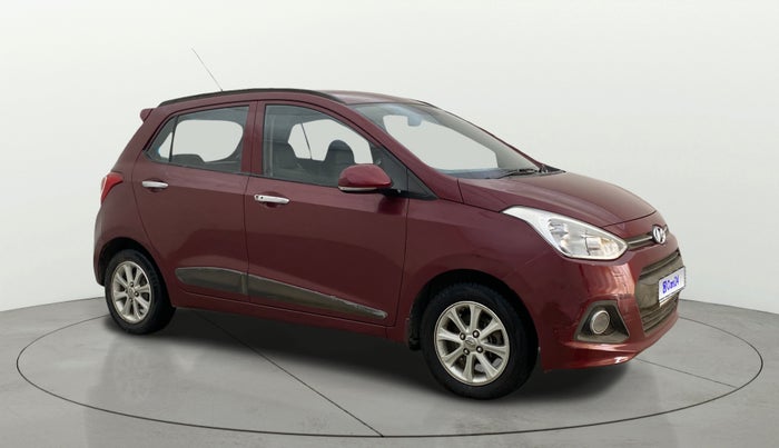 2015 Hyundai Grand i10 ASTA AT 1.2 KAPPA VTVT, Petrol, Automatic, 65,548 km, Right Front Diagonal