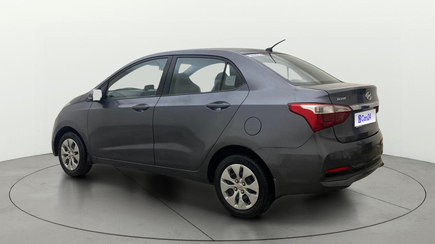 2017 Hyundai Xcent S AT 1.2, Petrol, Automatic, 64,473 km, Left Back Diagonal