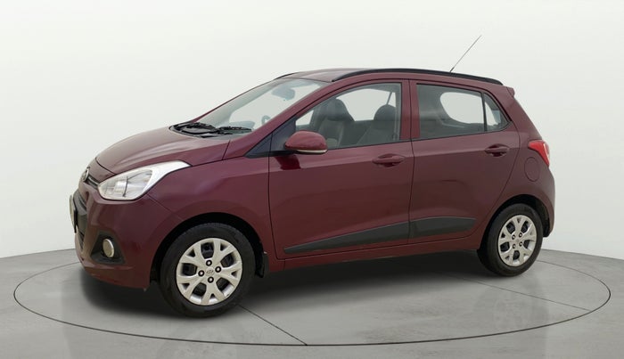 2015 Hyundai Grand i10 SPORTZ 1.2 KAPPA VTVT, Petrol, Manual, 94,438 km, Left Front Diagonal