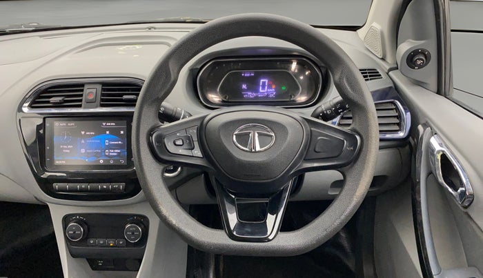 2020 Tata TIGOR XZA PLUS PETROL, Petrol, Automatic, 47,099 km, Steering Wheel Close Up