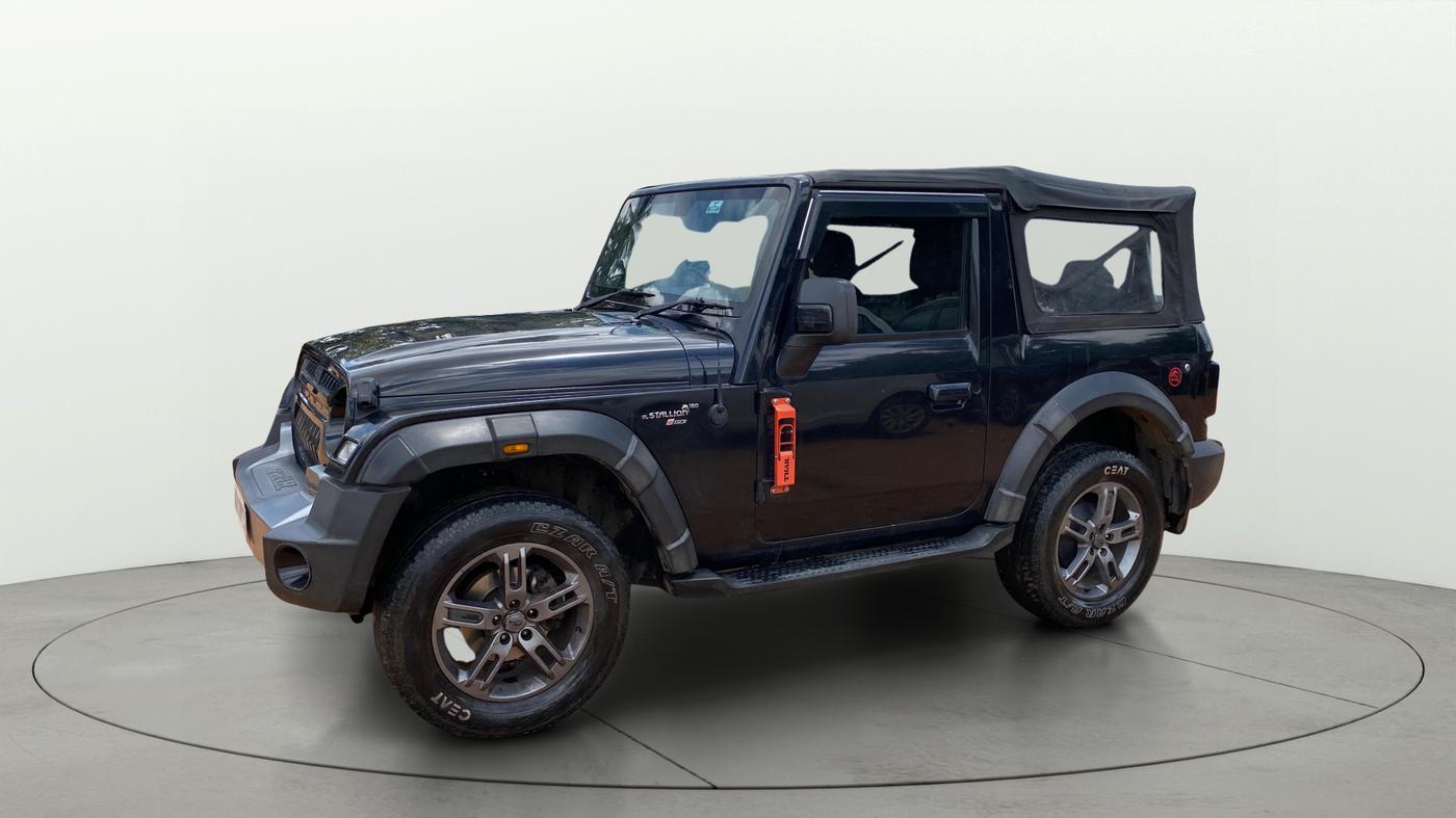 2020 Mahindra Thar LX  P 4WD AT CONVERTIBLE, Petrol, Automatic, 44,139 km, Left Front Diagonal