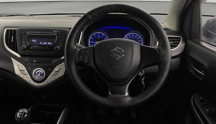 2017 Maruti Baleno DELTA PETROL 1.2, Petrol, Manual, 31,675 km, Steering Wheel Close Up