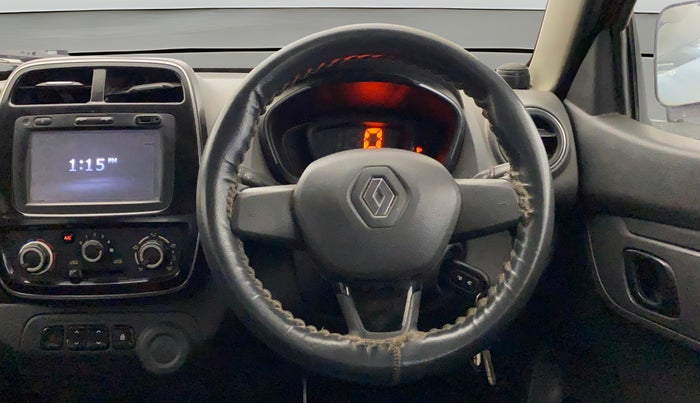 2015 Renault Kwid RXT 0.8, Petrol, Manual, 77,337 km, Steering Wheel Close Up