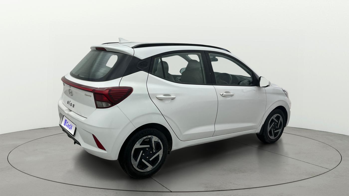2023 Hyundai GRAND I10 NIOS SPORTZ 1.2 KAPPA VTVT, Petrol, Manual, 54,927 km, Right Back Diagonal