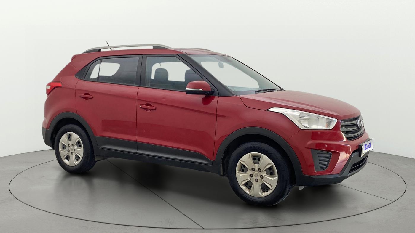 2017 Hyundai Creta E PLUS 1.6 PETROL, Petrol, Manual, 42,751 km, Right Front Diagonal
