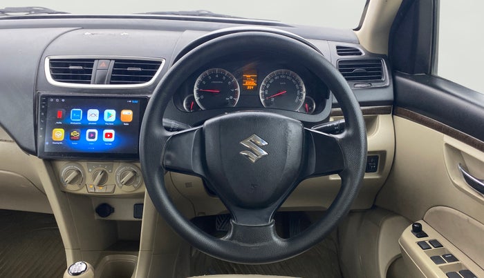 2015 Maruti Swift Dzire VXI, Petrol, Manual, 65,853 km, Steering Wheel Close Up