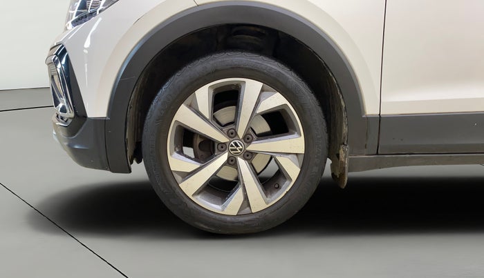 2021 Volkswagen TAIGUN TOPLINE 1.0 TSI AT, Petrol, Automatic, 53,441 km, Left Front Wheel