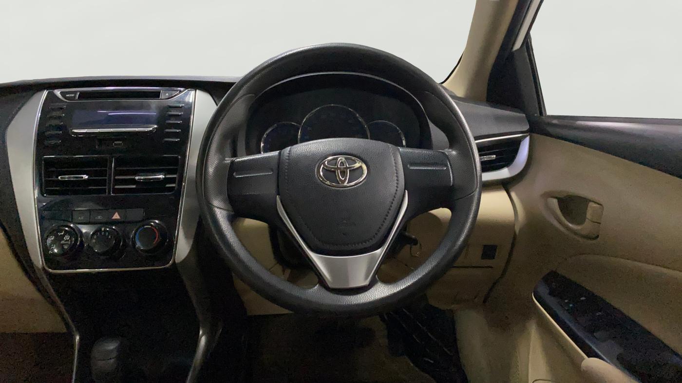 2018 Toyota YARIS J CVT, Petrol, Automatic, 16,845 km, Steering Wheel Close Up