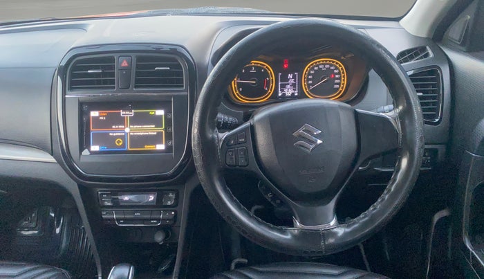 2019 Maruti Vitara Brezza ZDI PLUS AT DUAL TONE, Diesel, Automatic, 49,158 km, Steering Wheel Close Up