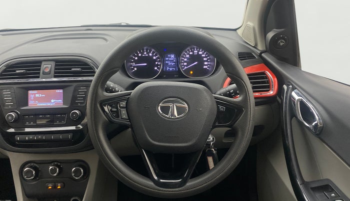 2019 Tata Tiago XZA PETROL, Petrol, Automatic, 54,410 km, Steering Wheel Close Up