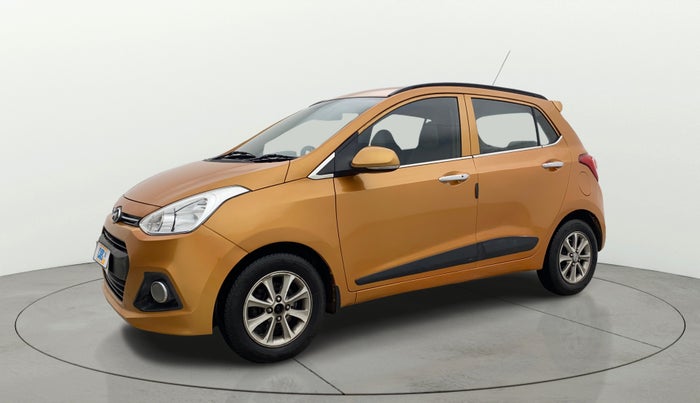 2016 Hyundai Grand i10 ASTA 1.2 KAPPA VTVT, Petrol, Manual, 94,915 km, Left Front Diagonal