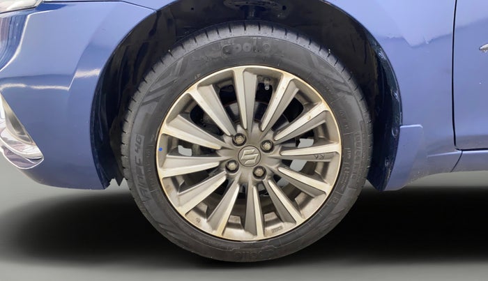 2021 Maruti Ciaz ALPHA  AT 1.5 SHVS PETROL, Petrol, Automatic, 18,414 km, Left Front Wheel