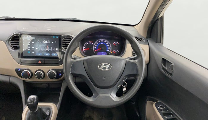 2014 Hyundai Grand i10 MAGNA 1.2 KAPPA VTVT, Petrol, Manual, 95,689 km, Steering Wheel Close Up