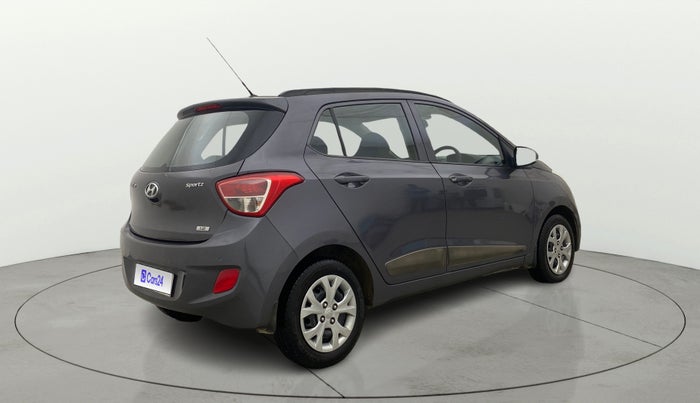 2015 Hyundai Grand i10 SPORTZ 1.2 KAPPA VTVT, Petrol, Manual, 29,209 km, Right Back Diagonal