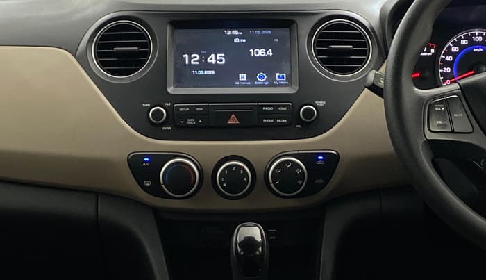 2017 Hyundai Grand i10 SPORTZ (O) AT 1.2 KAPPA VTVT, Petrol, Automatic, 61,109 km, Air Conditioner