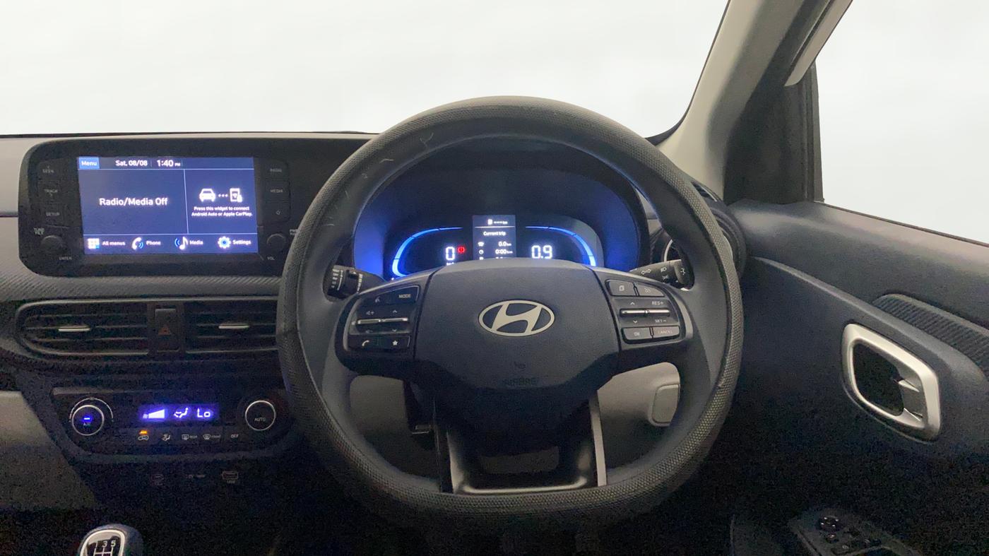 2026 Hyundai EXTER HX 6 Petrol Manual, Petrol, Manual, 3,811 km, Steering Wheel Close Up