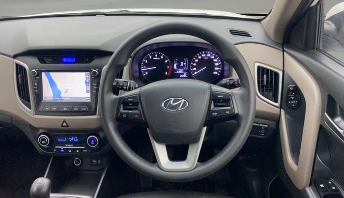 2017 Hyundai Creta SX PLUS 1.6 PETROL, Petrol, Manual, 28,318 km, Steering Wheel Close Up