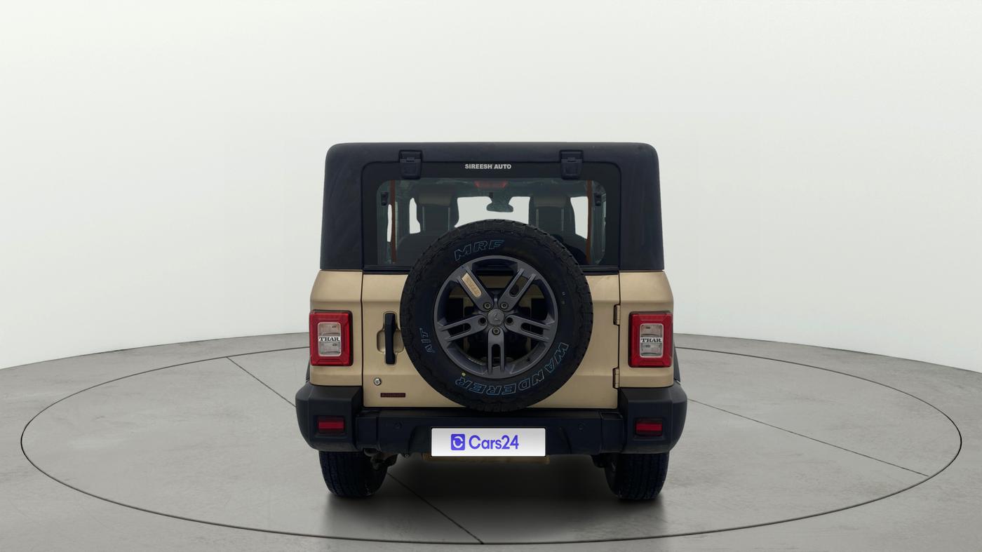 2024 Mahindra Thar LX PETROL HT 4WD AT, Petrol, Automatic, 4,777 km, Back/Rear