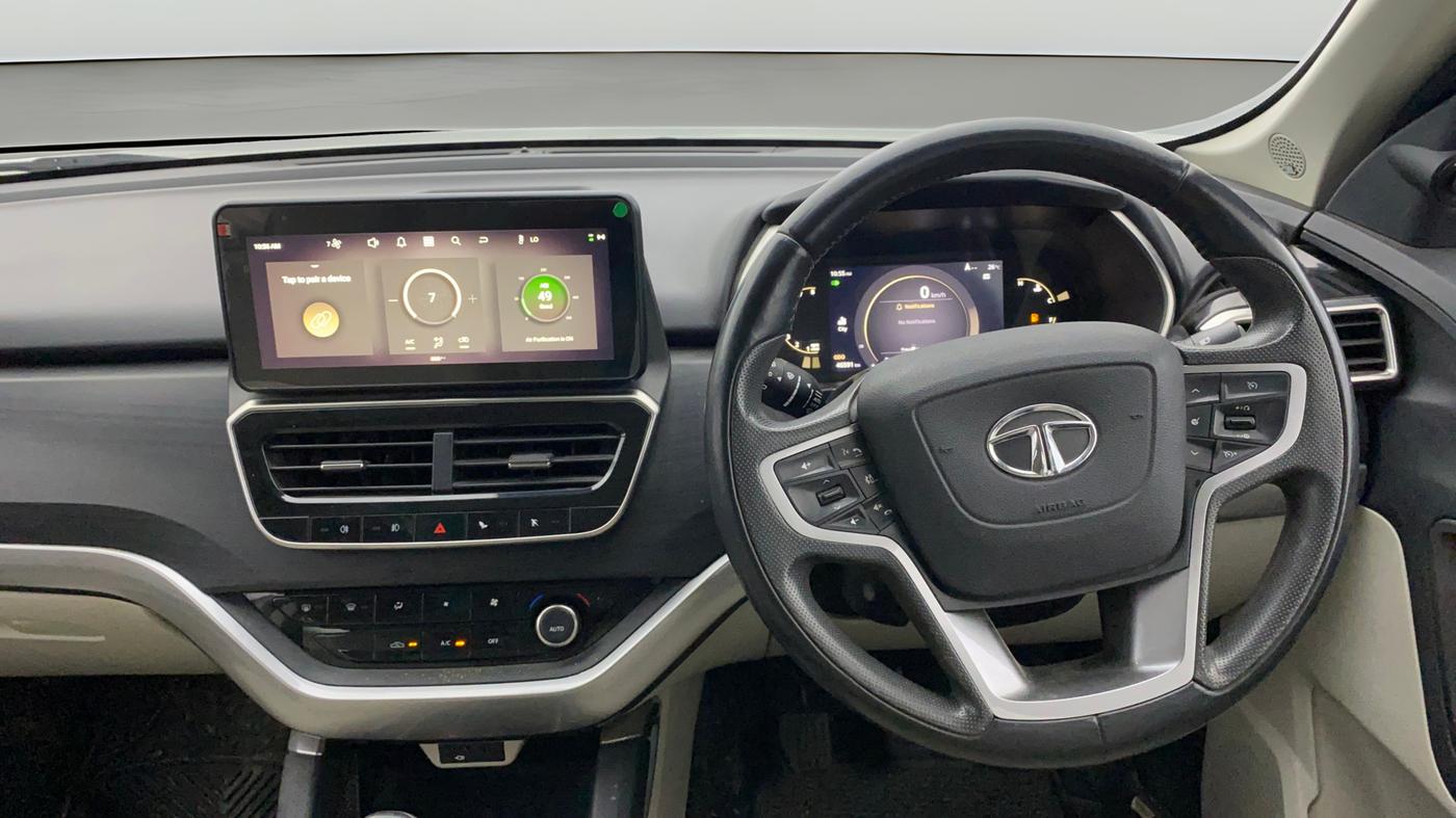 2023 Tata Safari XZ PLUS, Diesel, Manual, 46,665 km, Steering Wheel Close Up
