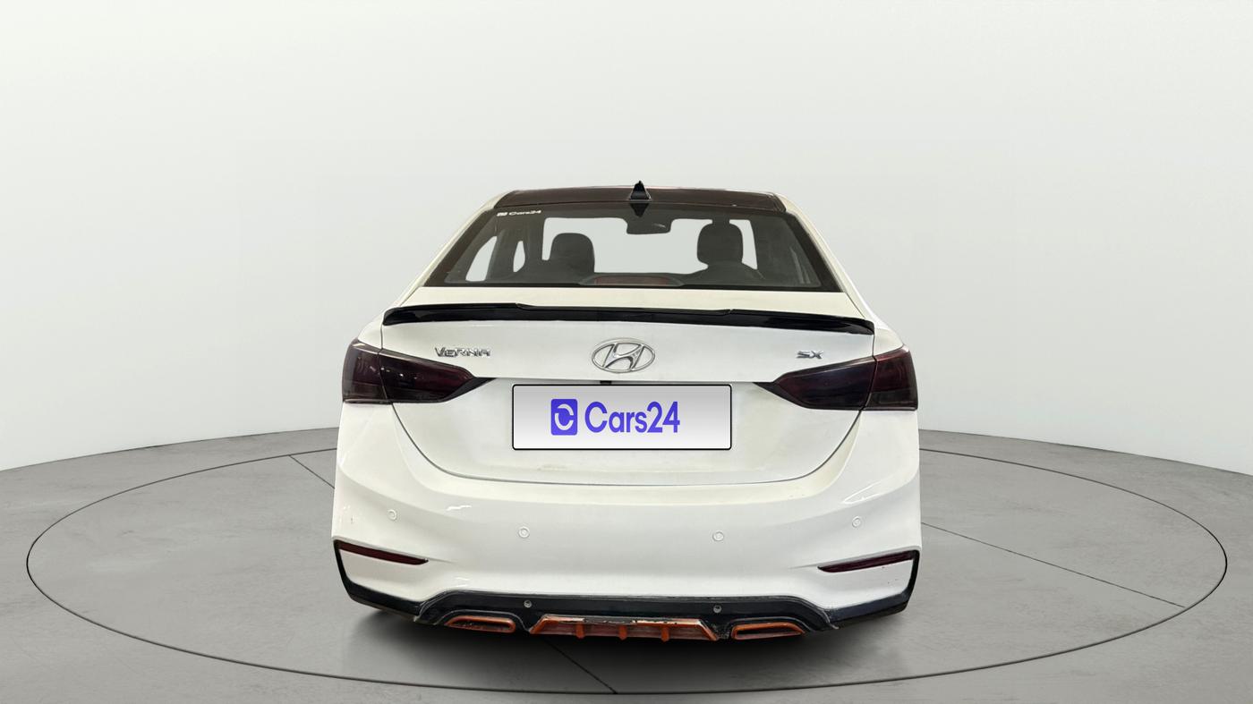 2019 Hyundai Verna 1.4 EX PETROL, Petrol, Manual, 60,690 km, Back/Rear