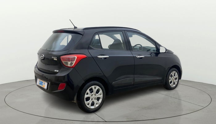 2014 Hyundai Grand i10 SPORTZ 1.2 KAPPA VTVT, Petrol, Manual, 71,303 km, Right Back Diagonal