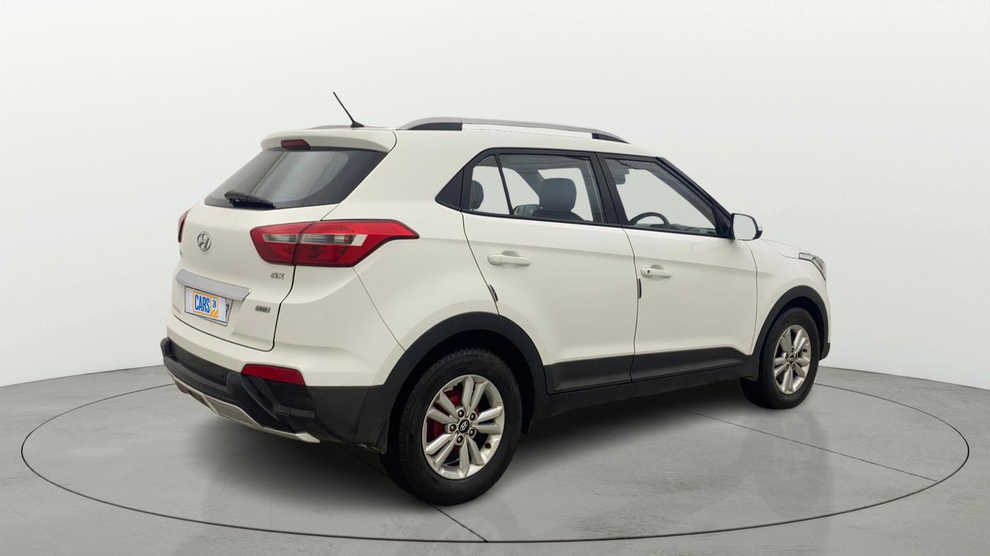 2017 Hyundai Creta SX PLUS 1.6 DIESEL, Diesel, Manual, 72,553 km, Right Back Diagonal